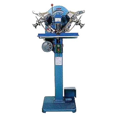 auto machine for applying buttons